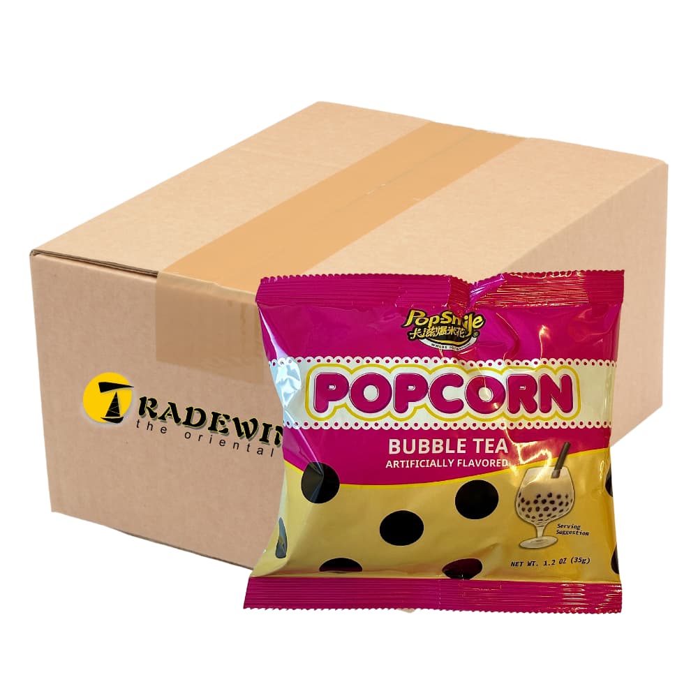 Pop-Smile Popcorn Bubble Tea Flavour - 16x35g