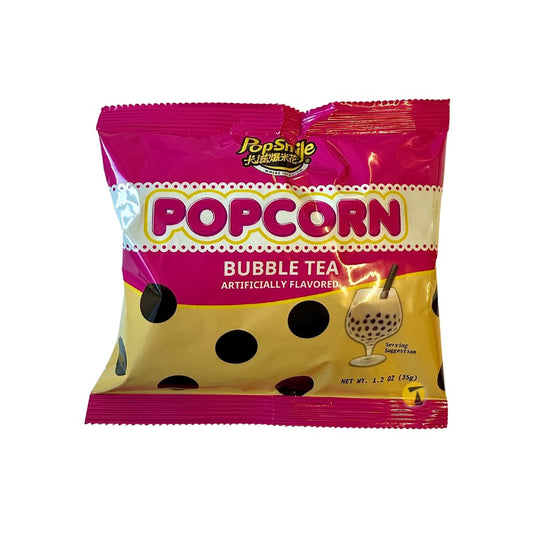 Pop-Smile Popcorn Bubble Tea Flavour - 35g