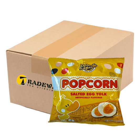 Pop-Smile Popcorn Salted Egg Yolk Flavour - 16x35g