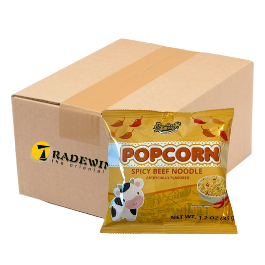 Pop-Smile Popcorn Spicy Beef Noodles Flavour - 16x35g