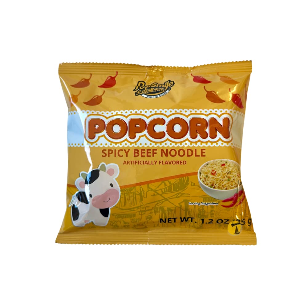 Pop-Smile Popcorn Spicy Beef Noodles Flavour - 35g