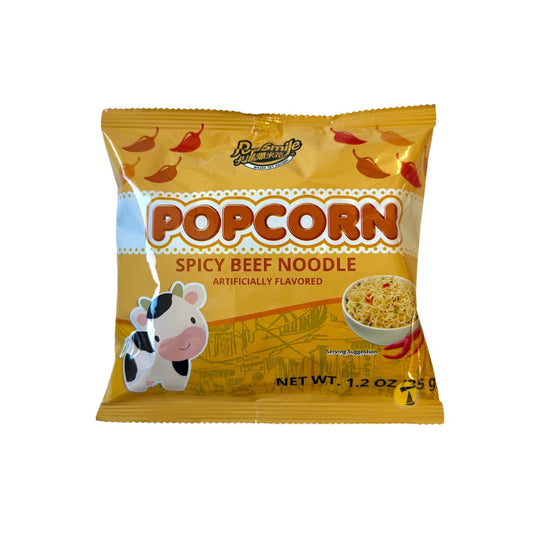 Pop-Smile Popcorn Spicy Beef Noodles Flavour - 35g