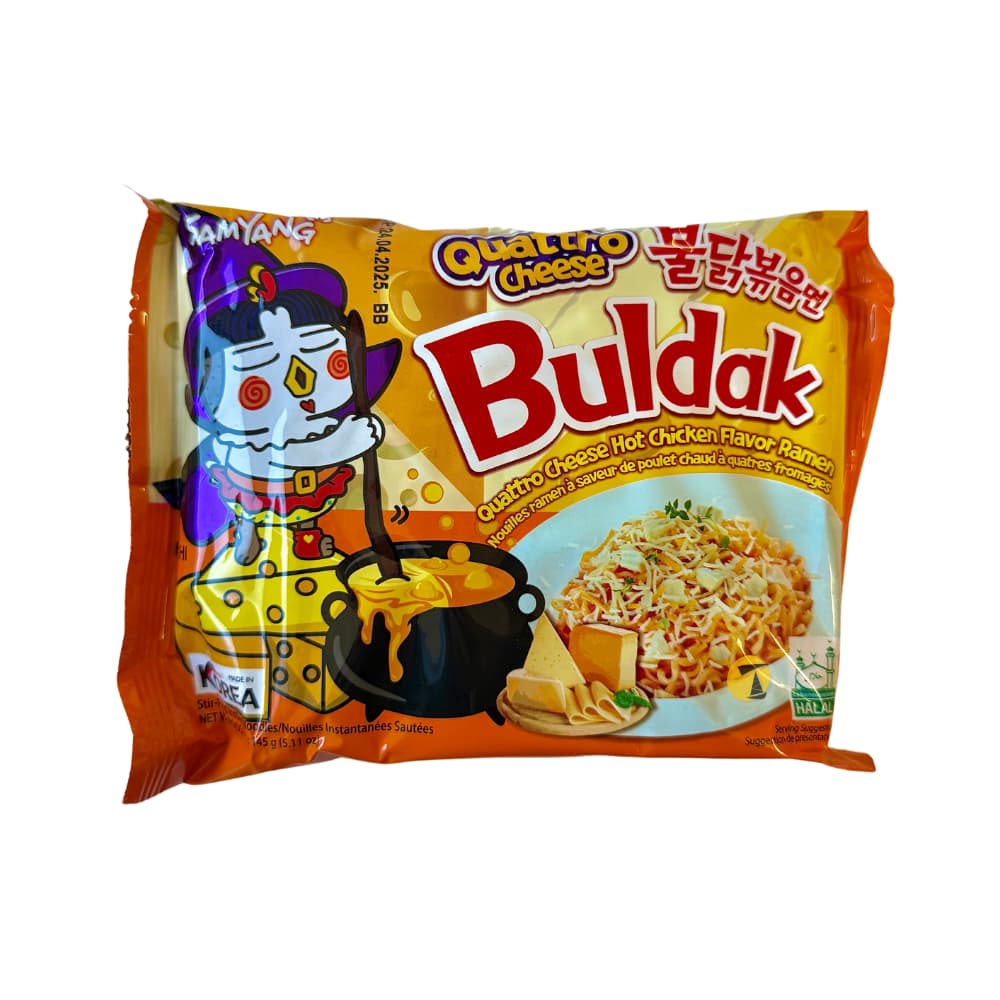 Samyang Quattro Cheese Hot Chicken Flavour Ramen - 145g
