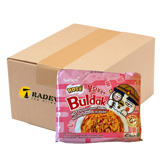Samyang Rose Hot Chicken Flavour Ramen - 8x(5x140g)